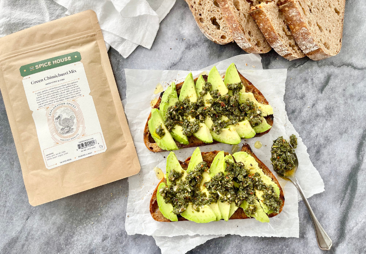 Avocado Chimichurri Toast