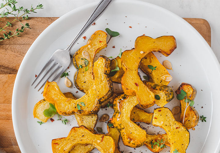 Sweet and Savory Roasted Squash