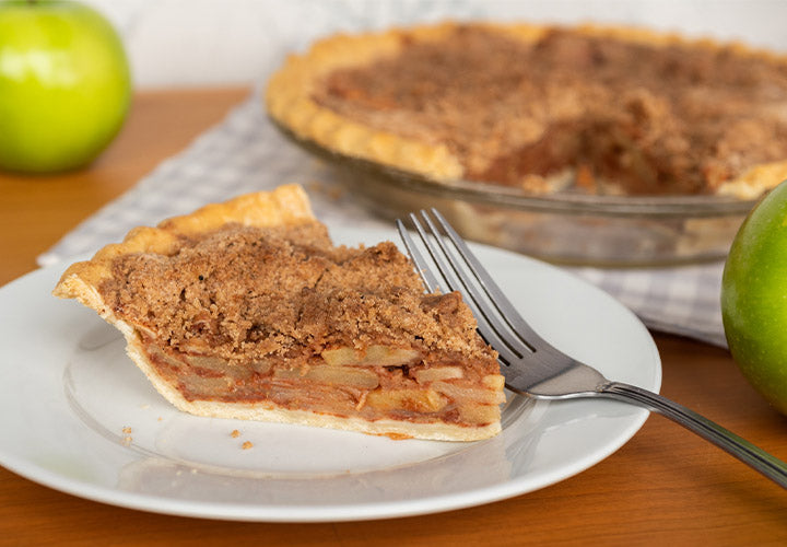 Apple Pie with Crumble Topping