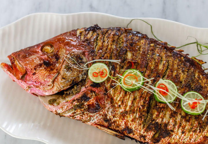 Jamaican Jerk Red Snapper