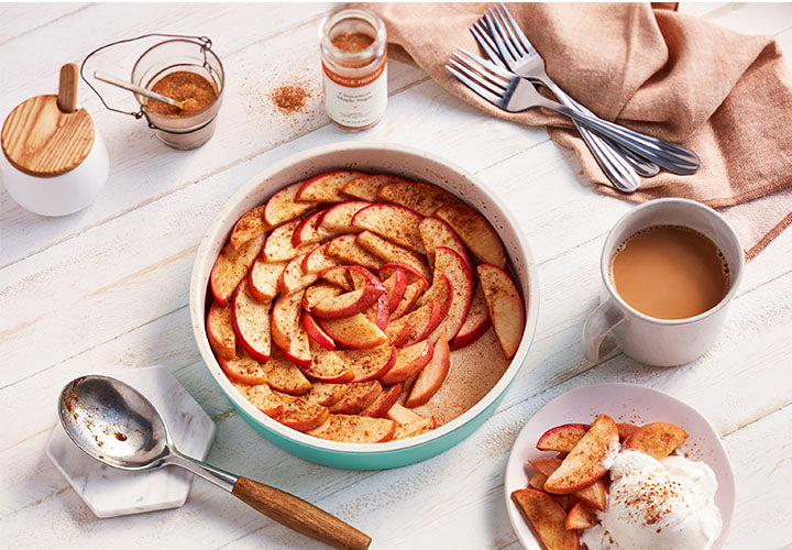 Cinnamon Maple Baked Apples