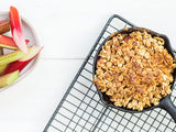 Baked Rhubarb Oatmeal