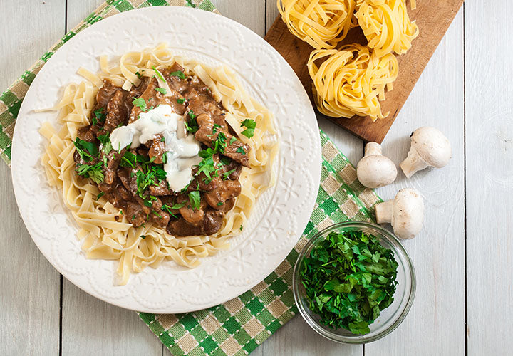 Beef Stroganoff