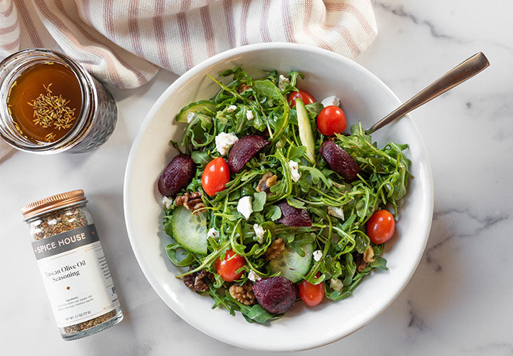 Beet Salad With Goat Cheese and Tuscan Vinaigrette