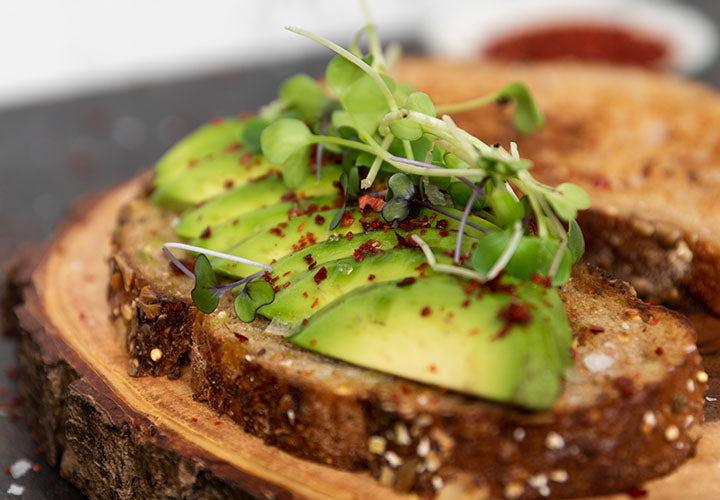 Black & Red Avocado Toast