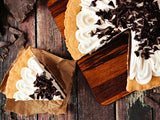 Chocolate Candy Cane Tart