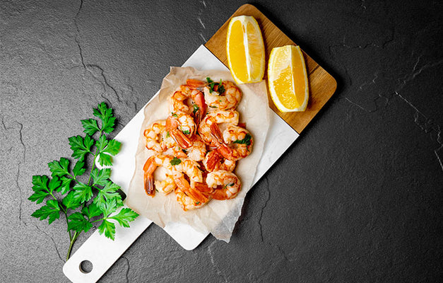 Creamy Blue Cheese Stuffed Shrimp