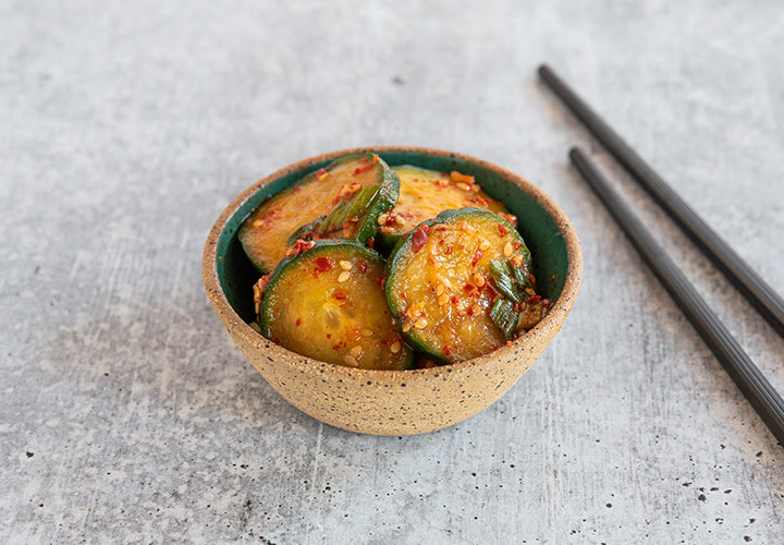 Korean-Inspired Cucumber Salad