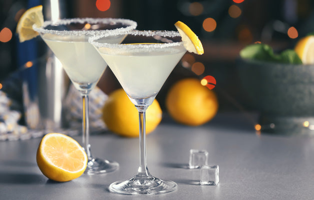 Electric Lemon Martini