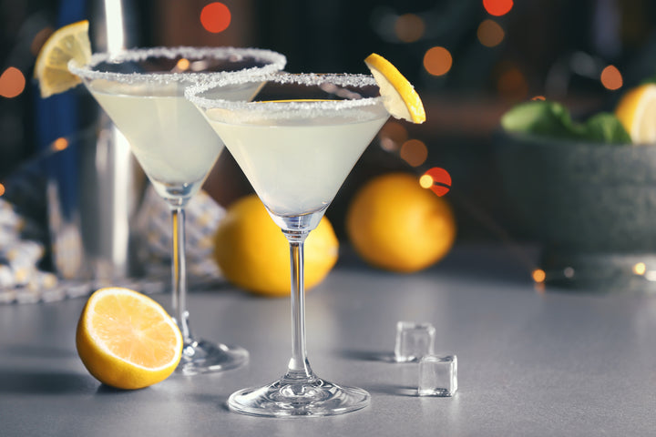 Electric Lemon Martini