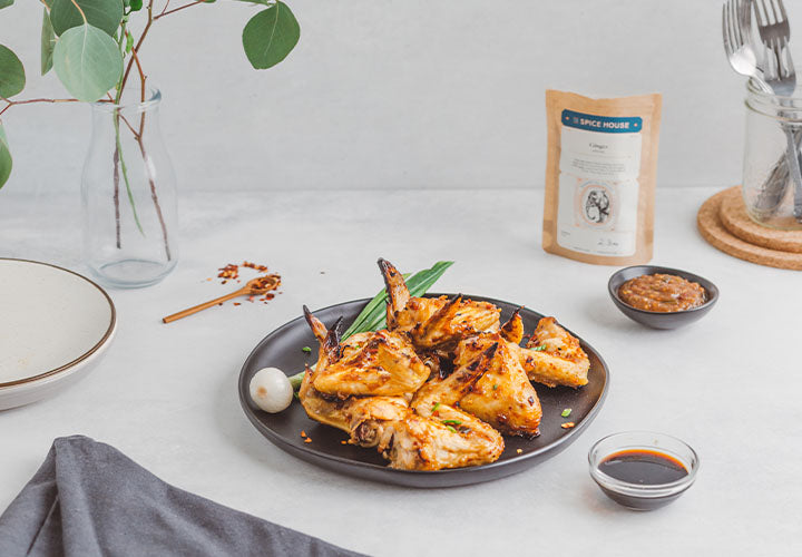 Honey Ginger Chicken Wings Recipe - The Spice House