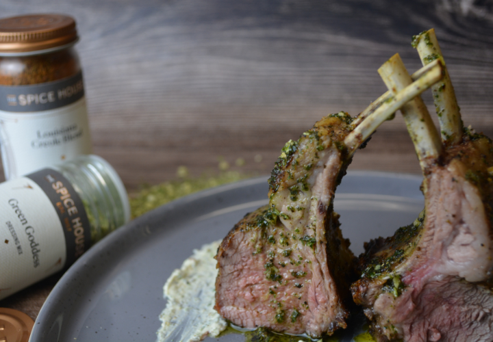 Green Goddess Lamb Chops