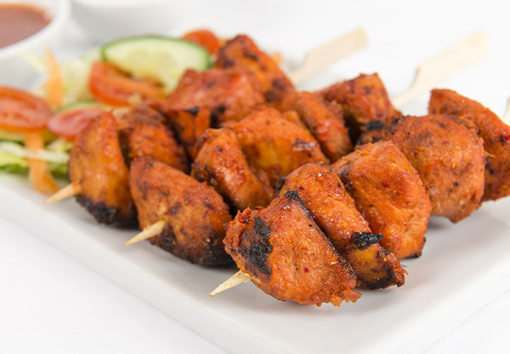 Grilled Tandoori Shish-Kebabs