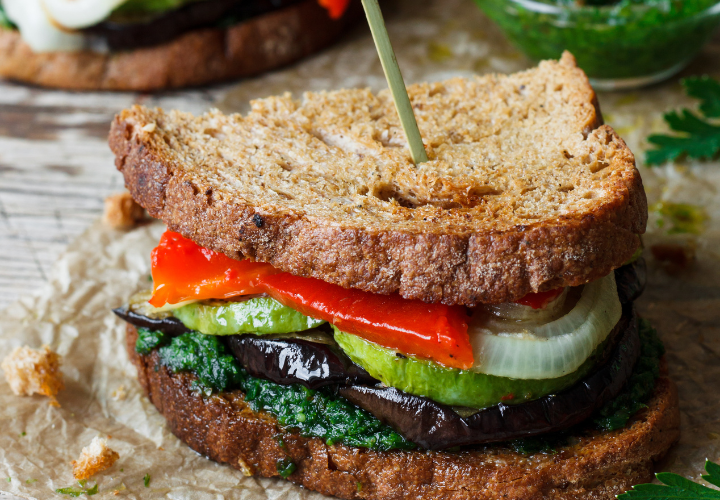 Grilled Vegetable Sandwich with Sandwich Hero - The Spice House