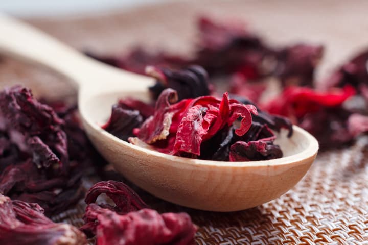 Hibiscus Infused Tea Cookies