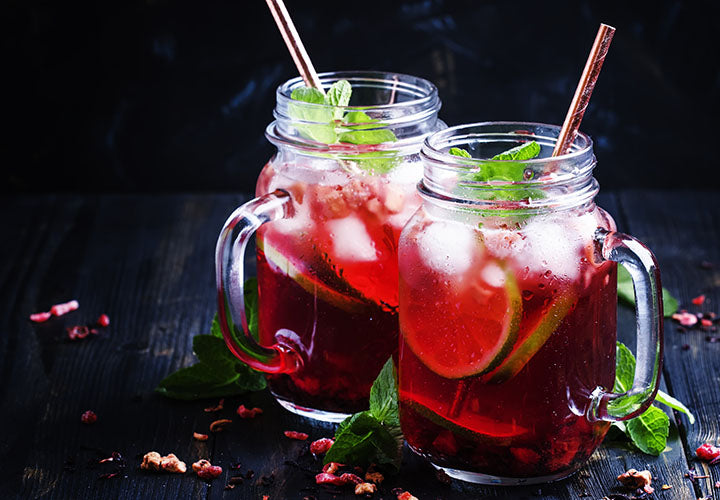 Hibiscus Lime Soda