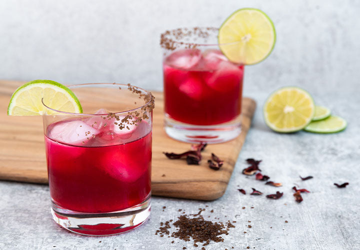 Smoky Hibiscus Margarita