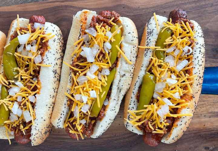 Chili Hot Dogs