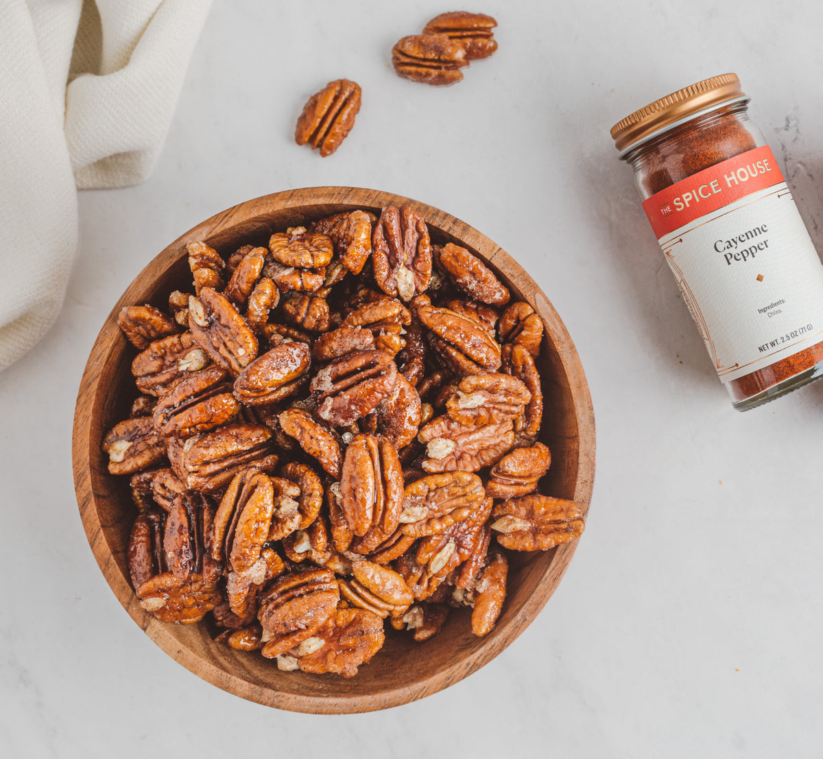Spiced Candied Pecans - The Spice House