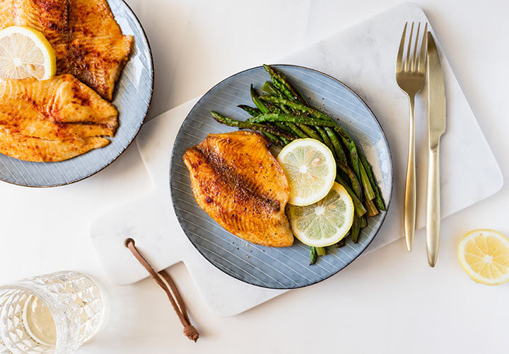 Lemony Baked Tilapia