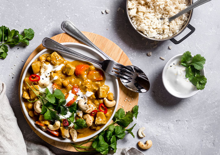 Mango Tofu Curry