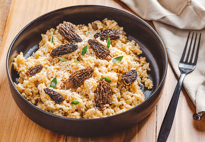 Morel Mushroom Risotto