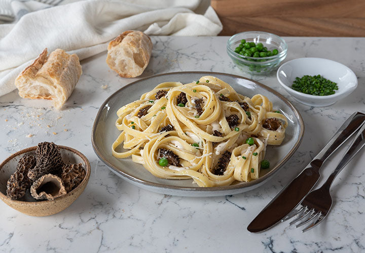 Creamy Morel Mushroom Pasta