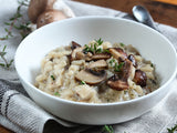 Mushroom and Black Garlic Risotto
