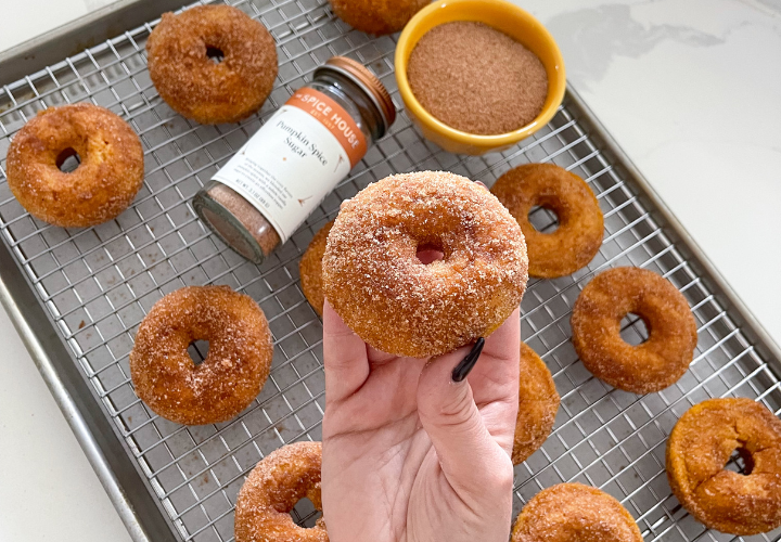 Pumpkin Spice Sugar Donuts - The Spice House