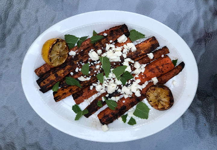 Shawarma Grilled Carrots