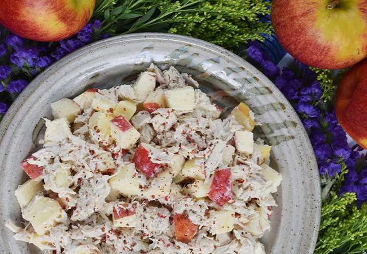 Pink Peppercorn & Curry Leaf Chicken Salad