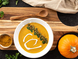 Pumpkin Coconut Curry Soup