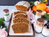 Pumpkin Loaf with Spiced Chai Icing