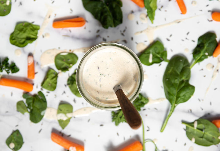 Lemon Lavender Ranch Dressing