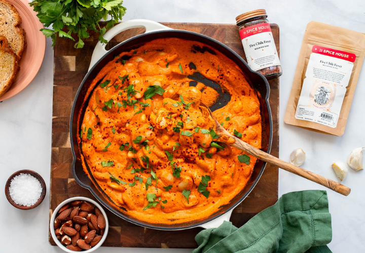 Romesco Butter Beans