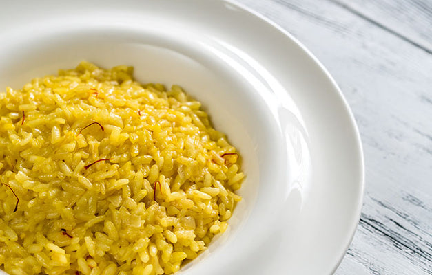 Seasoned Rice With Saffron