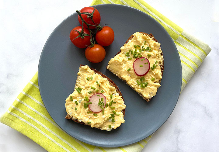 Smoky Egg Salad with Dill Pollen