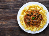 Spicy Beef Stroganoff