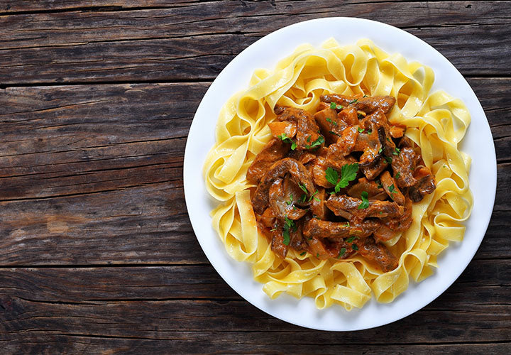 Spicy Stroganoff