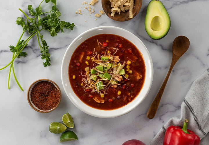 Spicy Chicken Tortilla Soup