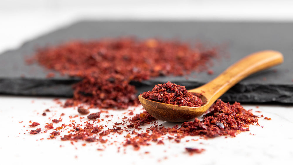 What is sumac? Sumac spice is a popular substitute for lemon.