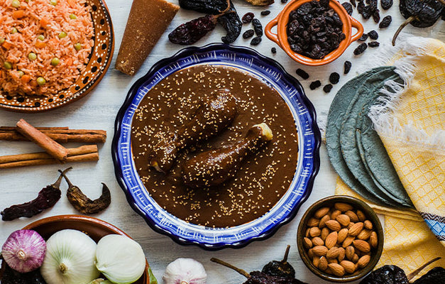 Turkey with Poblano Mole Sauce