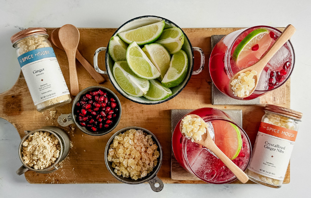Ginger Pomegranate Cocktail