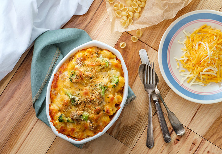 Veggie Loaded Macaroni and Cheese