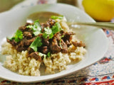 Braised Beef with Harissa and Preserved Lemon