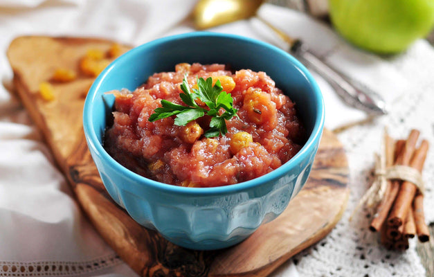 Apple and Dried Fruit Chutney