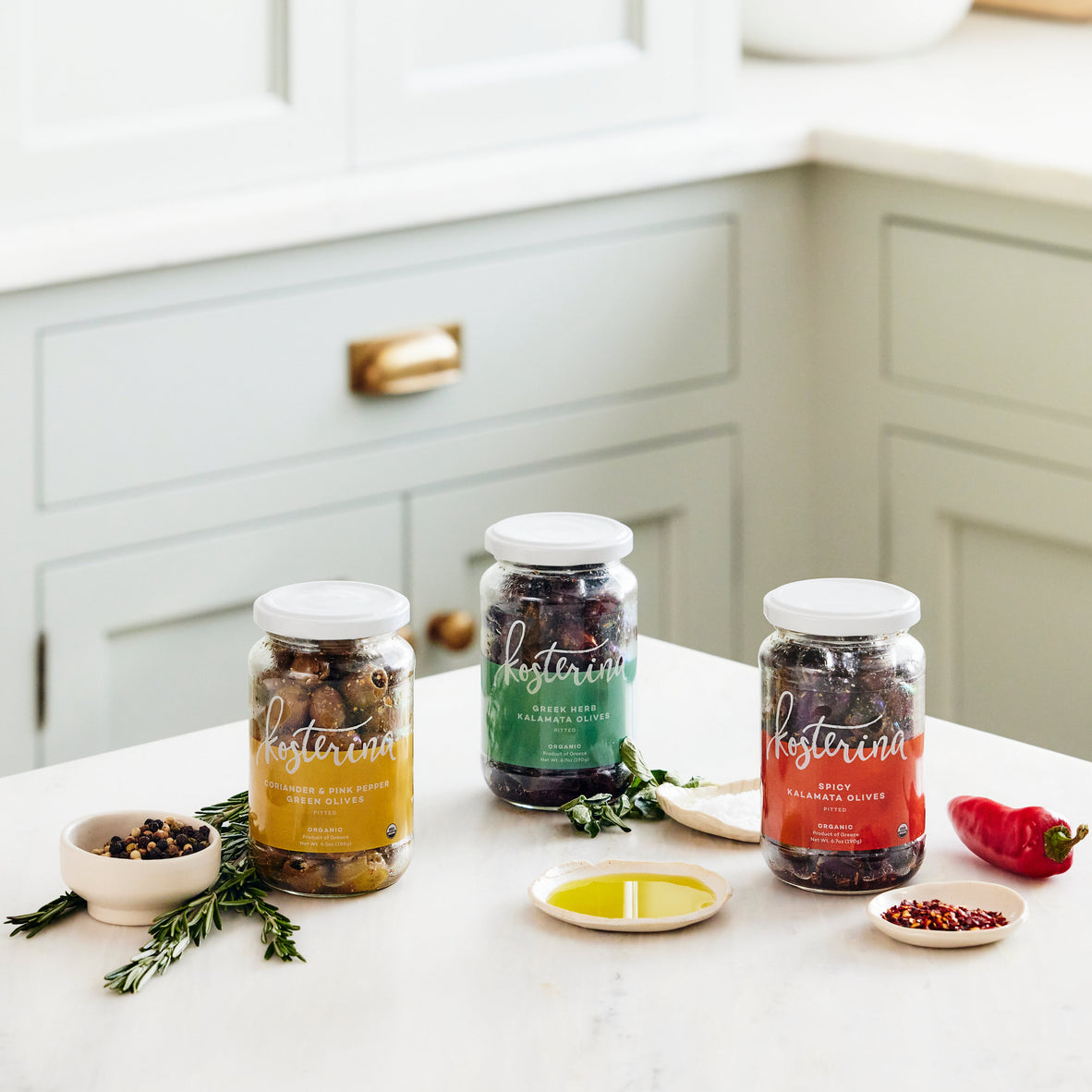 Kosterina Snacking Olives Trio