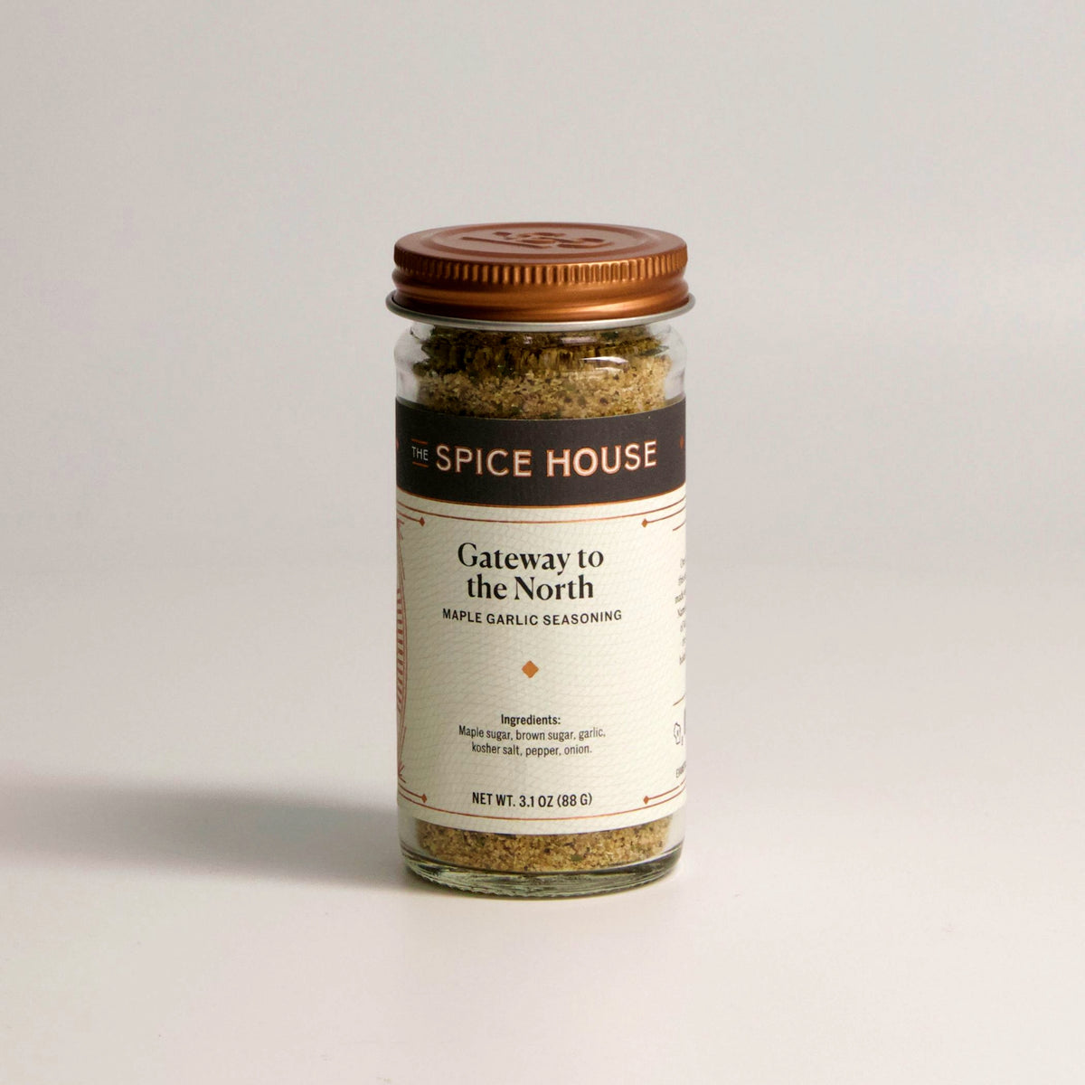 Gateway to The North - Maple Garlic Spice Jar, 1/2 Cup, 3.4 oz.