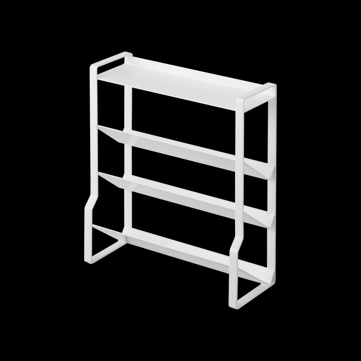 Four-Tier Slim Spice Rack - Steel