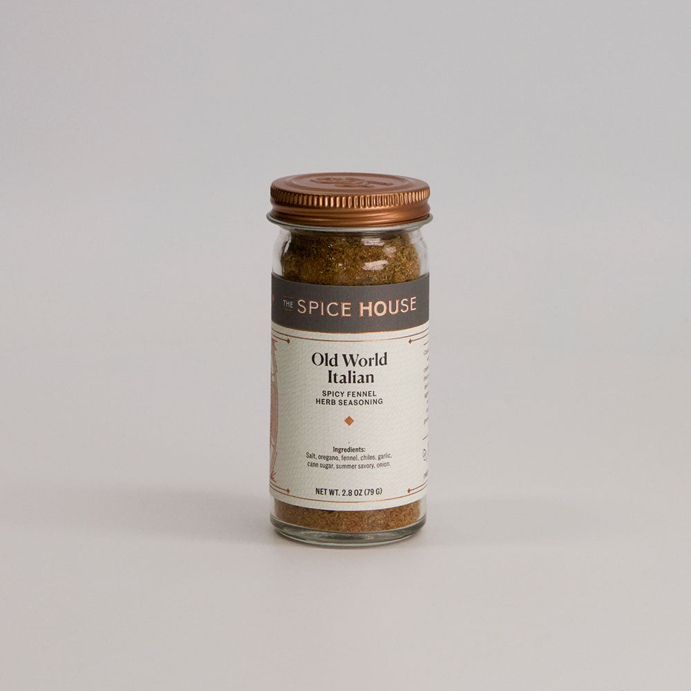 Old World Italian Spicy Fennel Herb Seasoning Jar, 1/2 Cup, 2.8 oz.
